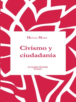 cover image of Civismo y ciudadanía